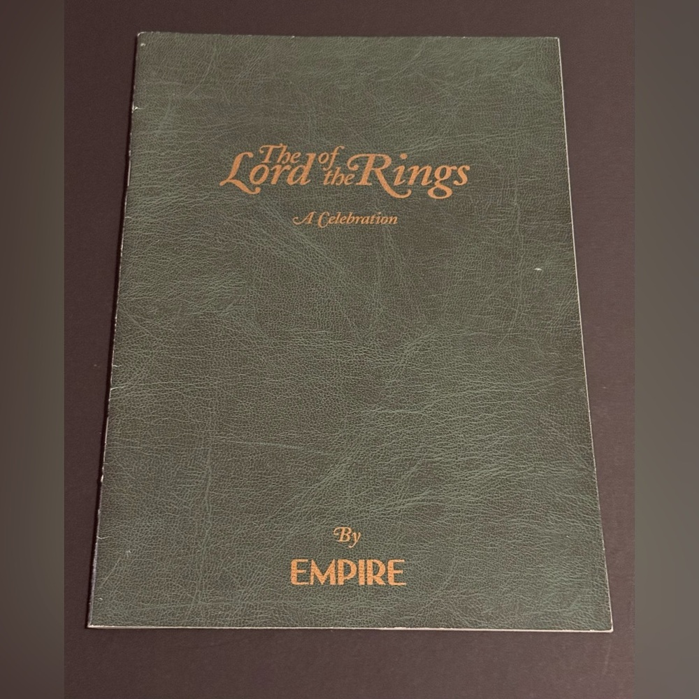 The Lord of the Rings Celebration Booklet